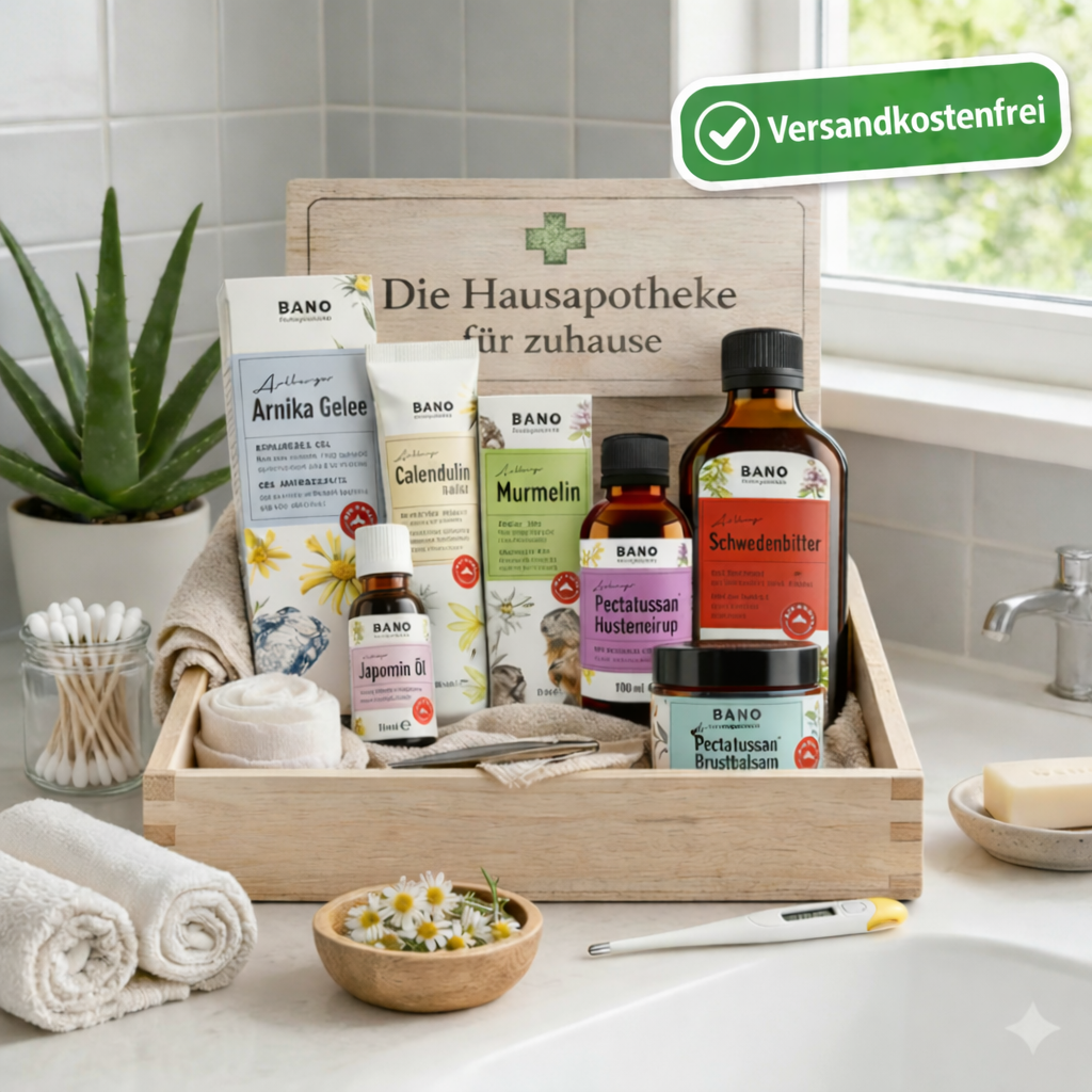 Home medicine cabinet package – Naturally well cared for